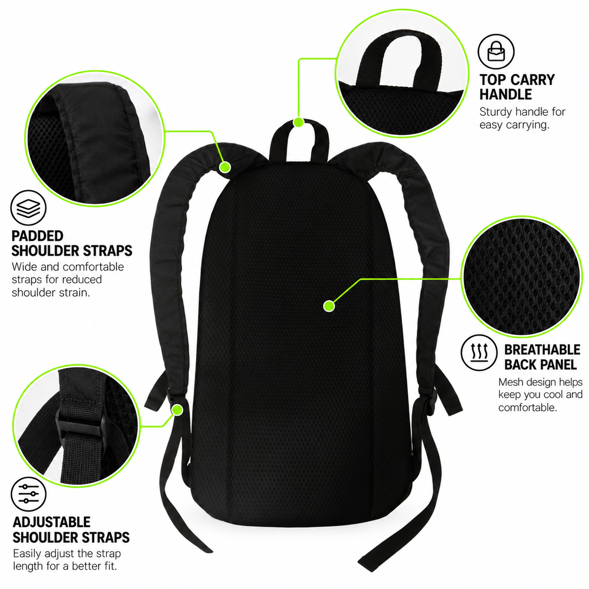 ANIKO LED Turn Signal Backpack