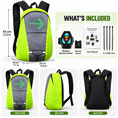 ANIKO LED Turn Signal Backpack